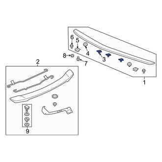 Acura OE - Spoiler Clip
