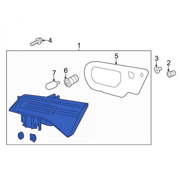 Back Up Light Assembly