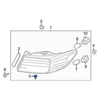 Acura OE - Tail Light Clip