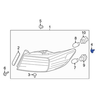Acura OE - Tail Light Grommet
