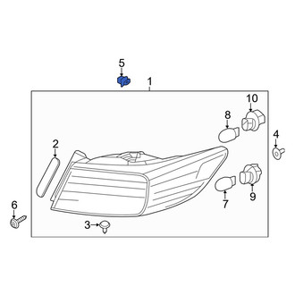 Acura OE - Tail Light Clip