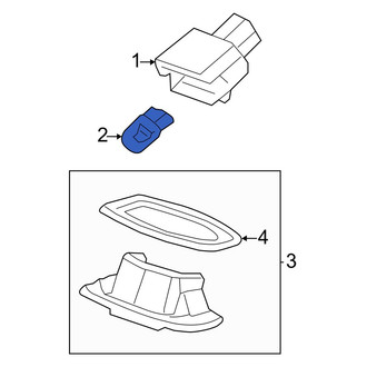 Acura OE - Back Up Light Bulb
