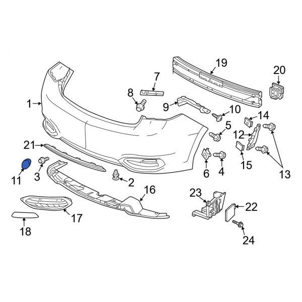 Tow Eye Cap