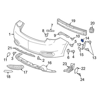 Acura OE - Bumper Cover Nut
