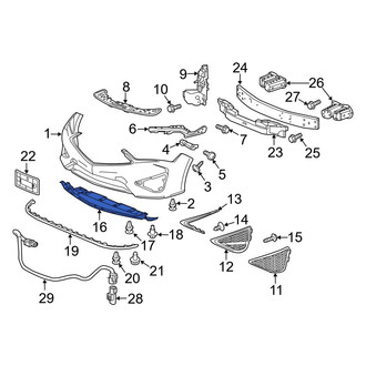 Acura OE - Front Valance Panel