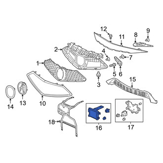 Acura OE - Front Cruise Control Distance Sensor