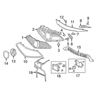 Acura OE - Grille & Components