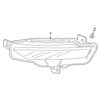 Acura OE - Front Lamps - Fog Lamps