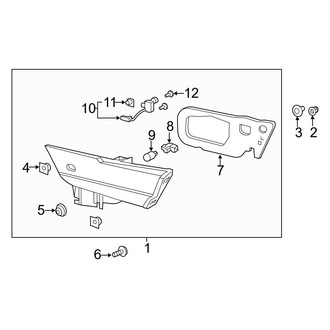 Acura OE - Rear Lamps - Backup Lamps