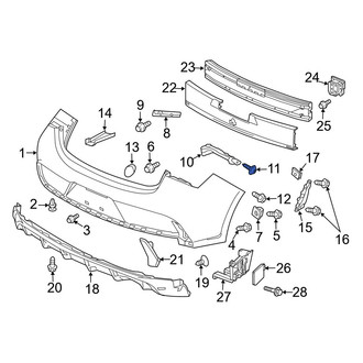 Acura OE - Bumper Cover Screw