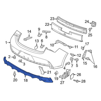 Acura OE - Front Valance Panel