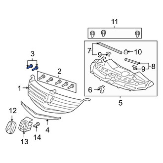 Acura OE - Grille Screw