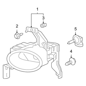 Acura OE - Front Lamps - Fog Lamps