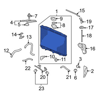 Acura OE - Radiator
