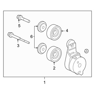 Acura OE - Cooling - Belts & Pulleys