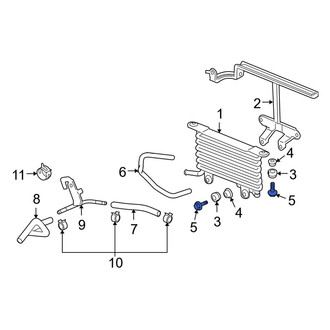 Acura OE - Automatic Transmission Oil Cooler Bolt
