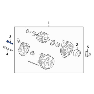 Acura OE - Alternator Bracket Bolt