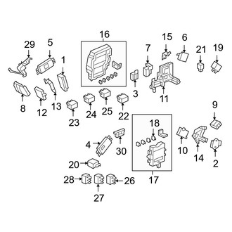 Acura OE - Electrical Components (Cabin)