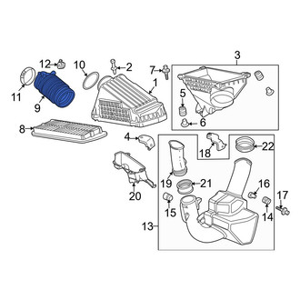 Acura OE - Engine Air Intake Hose