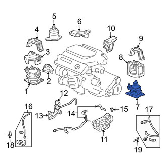 Acura OE - Rear Engine Mount
