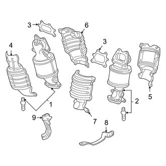 Acura OE - Exhaust System - Manifold