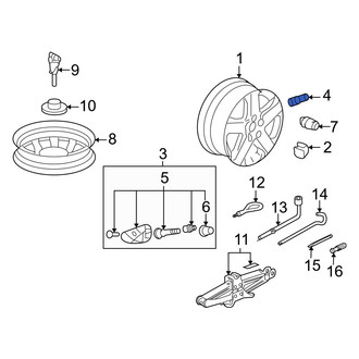 Acura OE - Tire Valve Stem