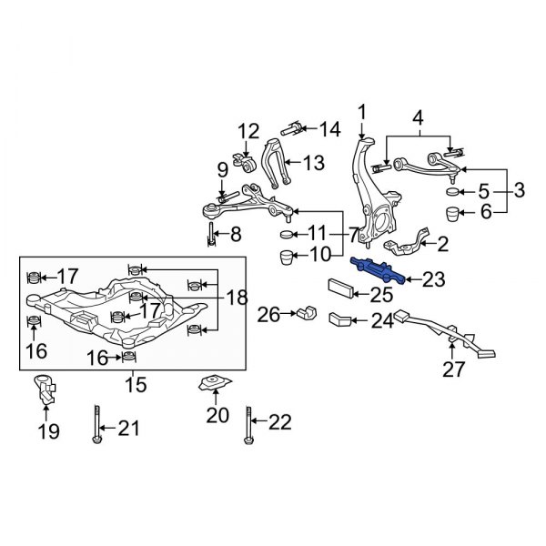 Engine Cradle Brace