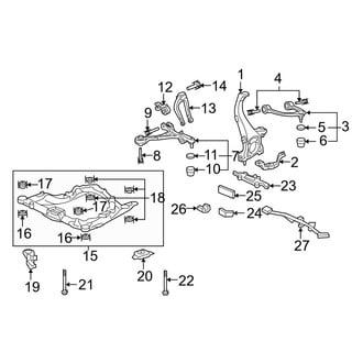 Acura OE - Front Suspension - Suspension Components