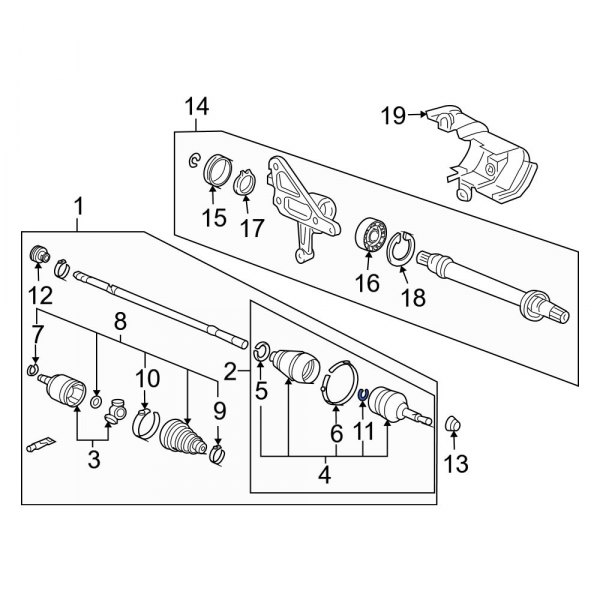 CV Joint C-Clip