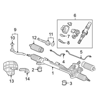 Acura OE - Steering Gear & Linkage (Base)