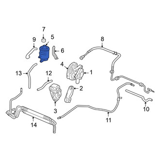 Acura OE - Power Steering Reservoir
