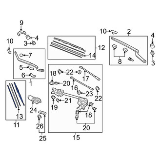 Acura OE - Right Wiper Blade