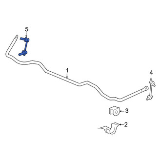 Acura OE - Rear Left Suspension Stabilizer Bar Link