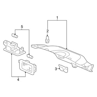 Acura OE - Trunk Lid - Interior Trim