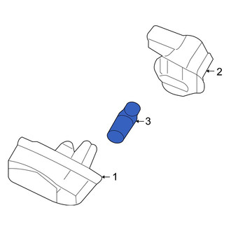 Acura OE - License Plate Light Bulb