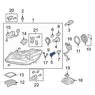 Acura OE - Front Turn Signal & Parking Light Bulb