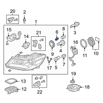 Acura OE - Side Marker Light Bulb