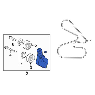 Acura OE - Accessory Drive Belt Tensioner Assembly