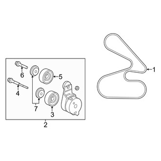 Acura OE - Cooling - Belts & Pulleys