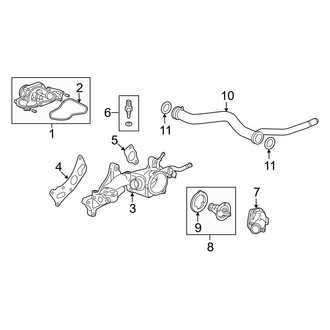 Acura OE - Cooling - Water Pump