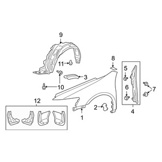 Acura OE - Fender & Components