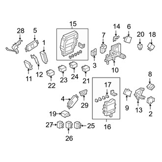 Acura OE - Electrical Components (Cabin)