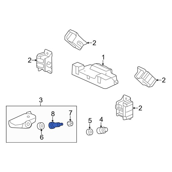 Tire Valve Stem Core