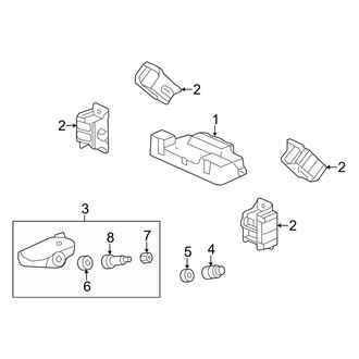 Acura OE - Electrical - Tire Pressure Monitor Components