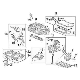 Acura OE - Engine / Transaxle - Engine Parts