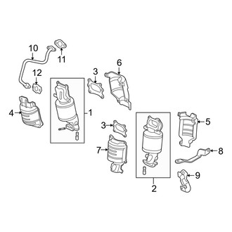 Acura OE - Exhaust System - Manifold