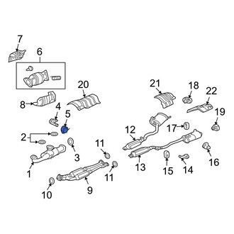 Acura OE - Exhaust System Hanger