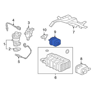 Acura OE - Vapor Canister Filter