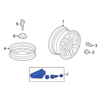 Acura OE - Tire Pressure Monitoring System (TPMS) Sensor