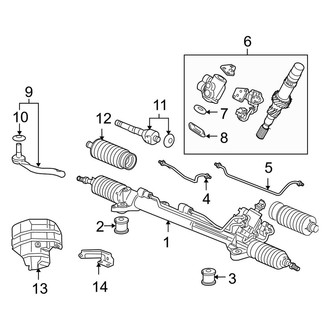 Acura OE - Steering Gear & Linkage
